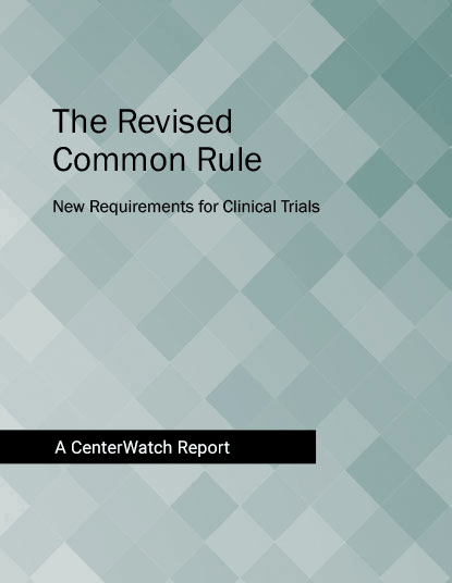 The Revised Common Rule: New Requirements for Clinical Trials : PDF