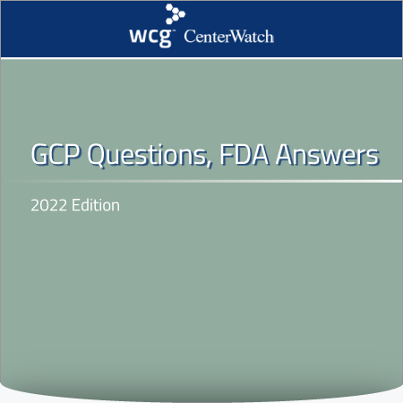 GCP Questions, FDA Answers, 2022 Edition