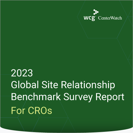 2023 Global Site Relationship Benchmark Survey Report For CROs