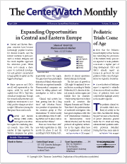 April 2004 – The CenterWatch Monthly : Volume 11, Issue 4, April 2004