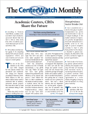 February 2006 – The CenterWatch Monthly : Volume 13, Issue 2, February 2006