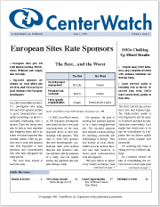June 1998 - The CenterWatch Monthly : Volume 5, Issue 6, June 1998