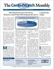 June 2006 – The CenterWatch Monthly : Volume 13, Issue 6, June 2006
