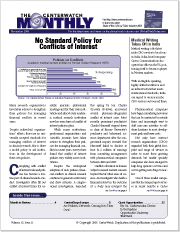 November 2008 – The CenterWatch Monthly : Volume 15, Issue 6, June 2008